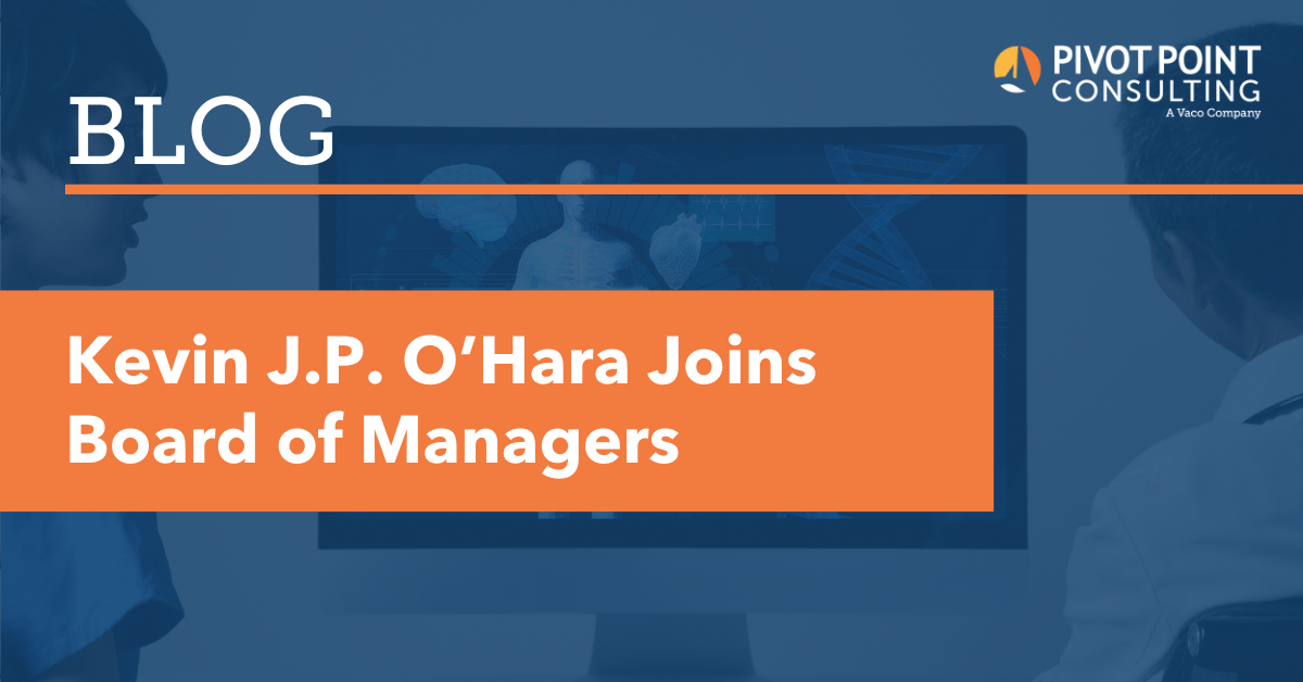 Kevin J.P. O’Hara Joins Board of Managers