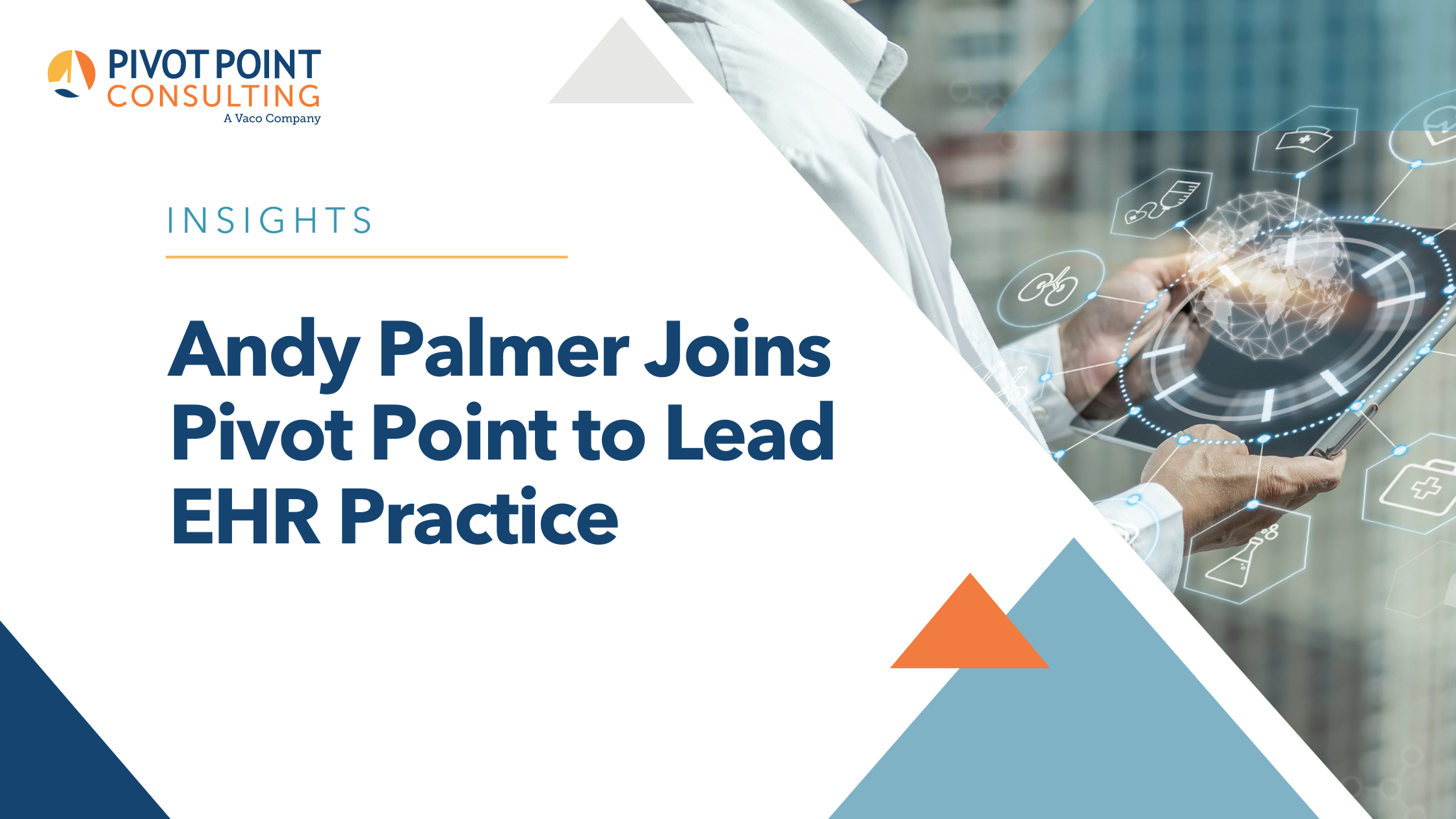 Andy Palmer Joins Pivot Point to Lead EHR Practice blog post