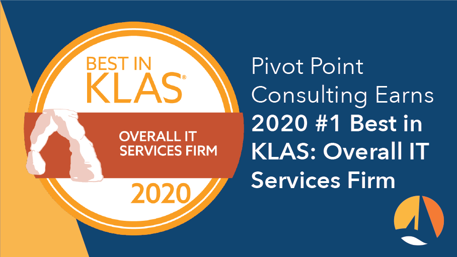 Pivot Point - Best in KLAS 2020 award graphic