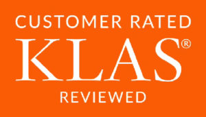 Customer Rated KLAS logo orange small