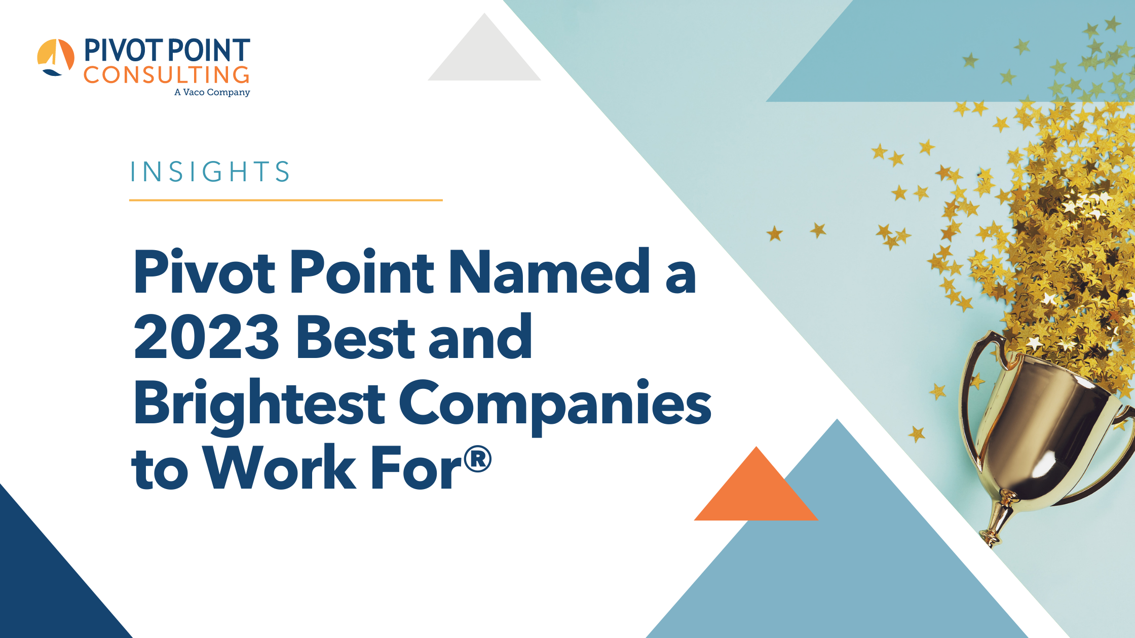 Pivot Point Named a 2023 Best and Brightest Companies to Work For® press release