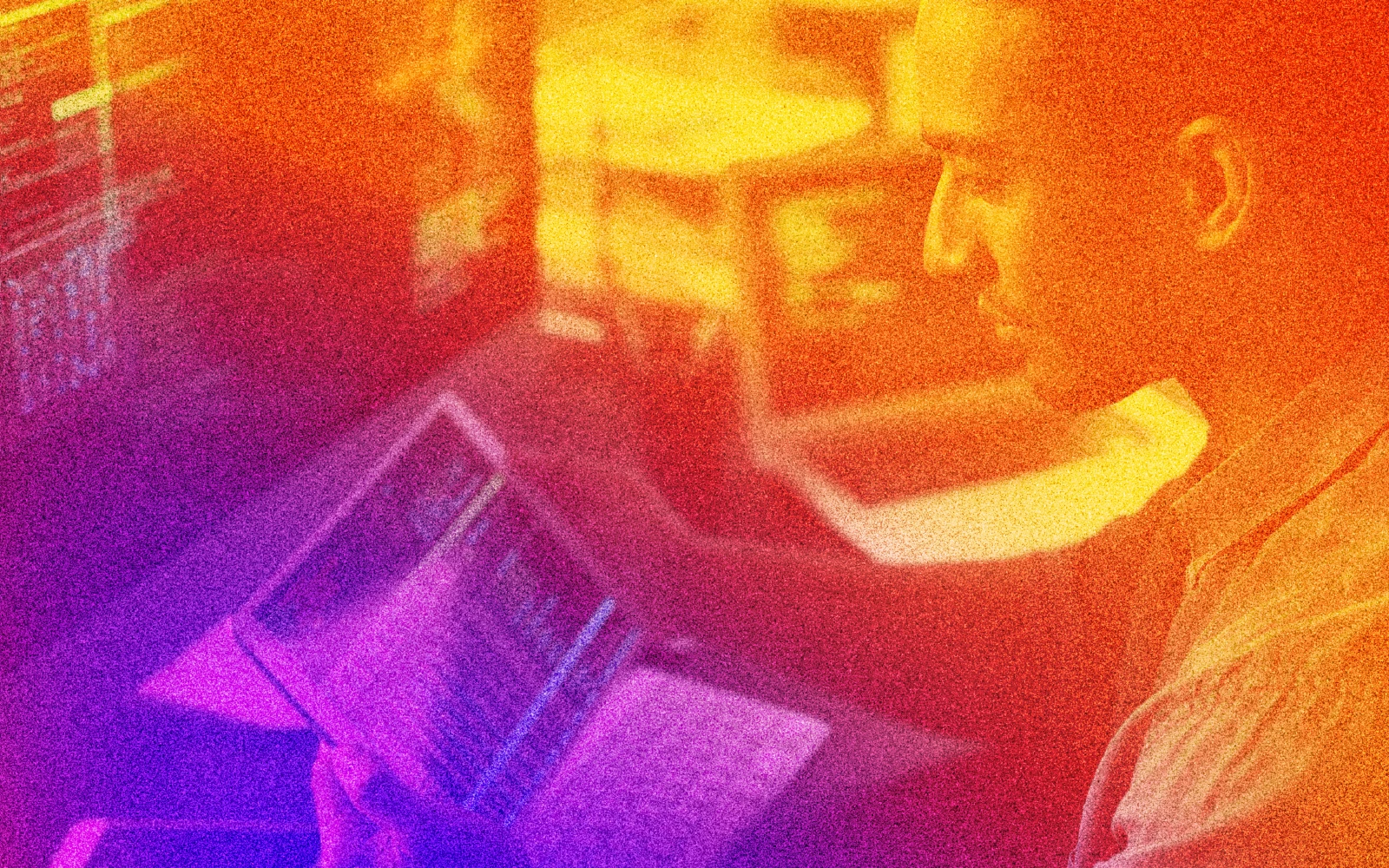 Man Working Virtually on Healthcare IT