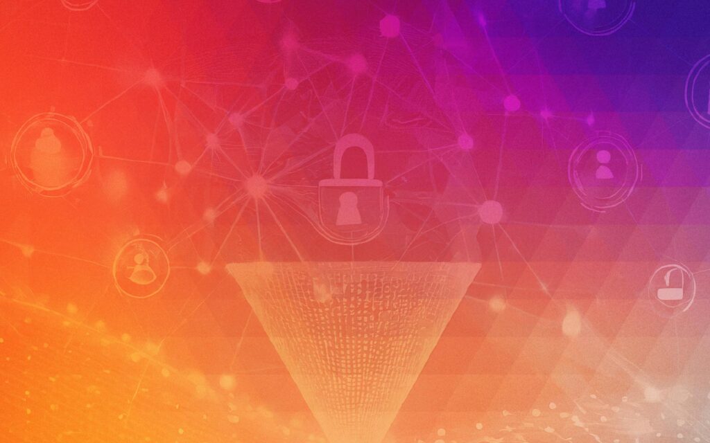 Artistic AI concept showing trusted data